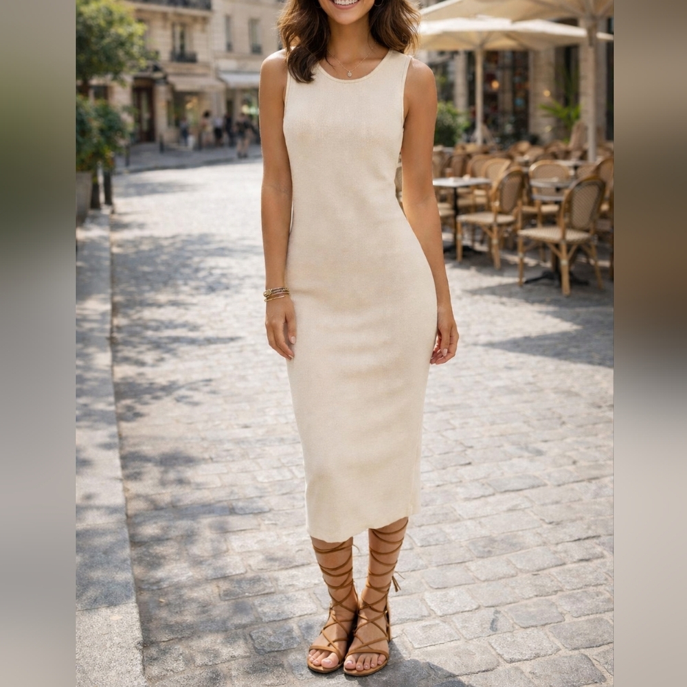 Joie Gianna Sweater Midi Bodycon Dress - XS